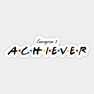 Enneagram 3, The Achiever Sticker